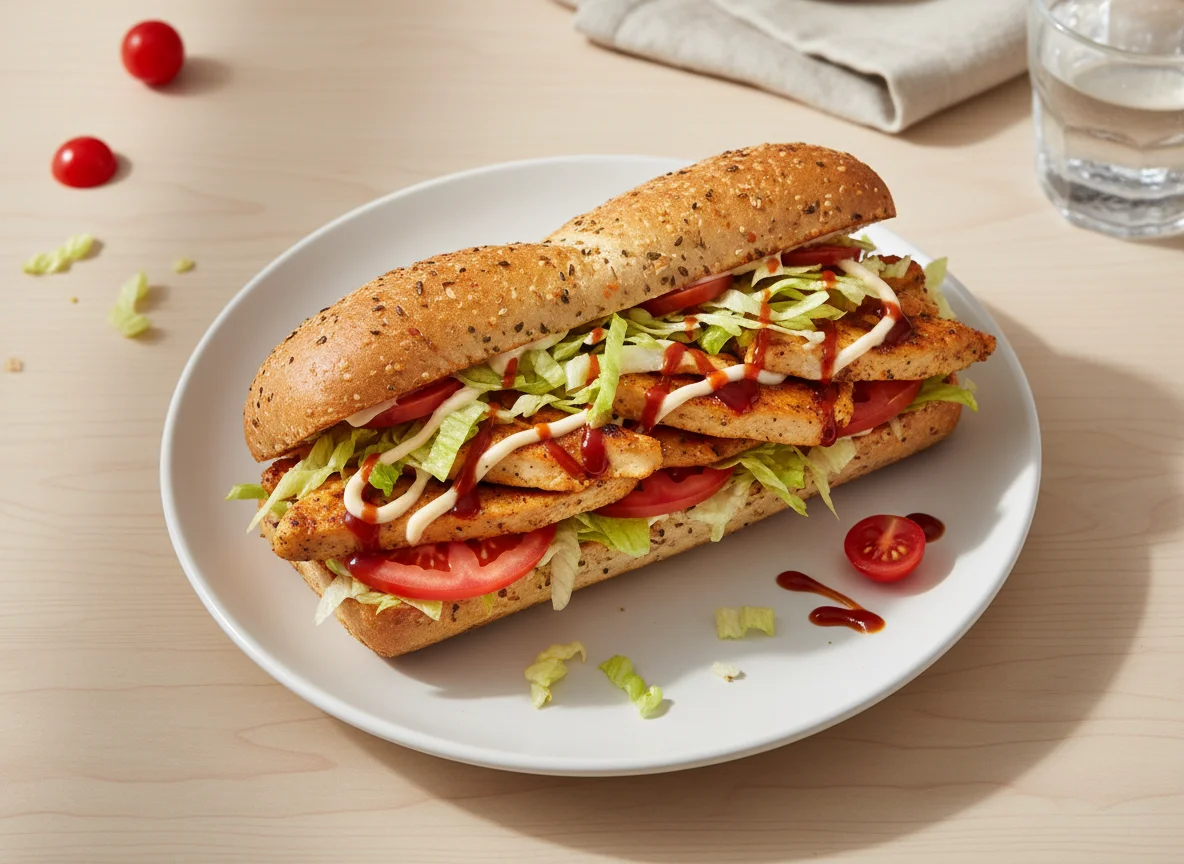 Subway Fajita Chicken Sandwich photo