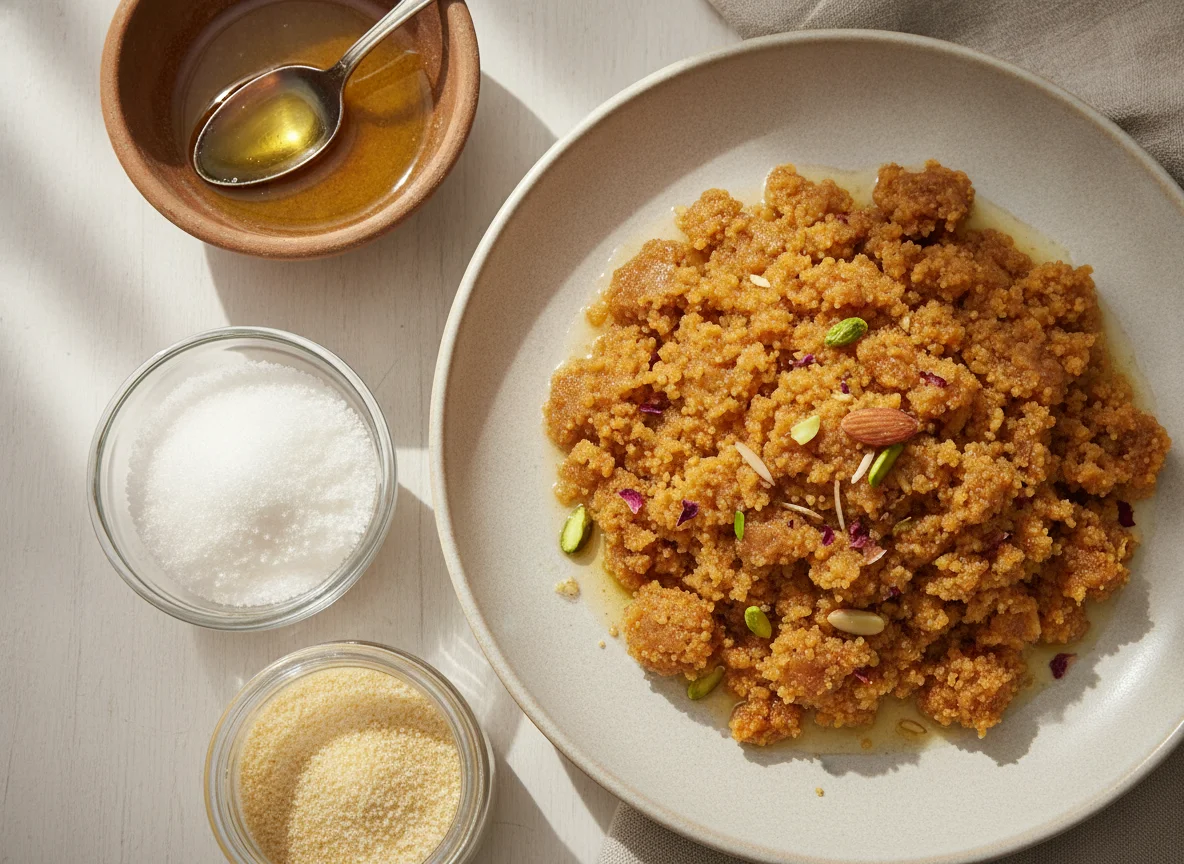 Suji Halwa photo