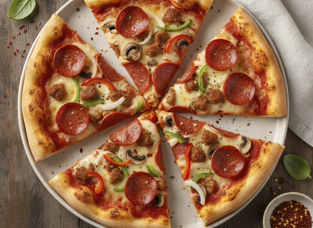Supreme Pizza Slices photo