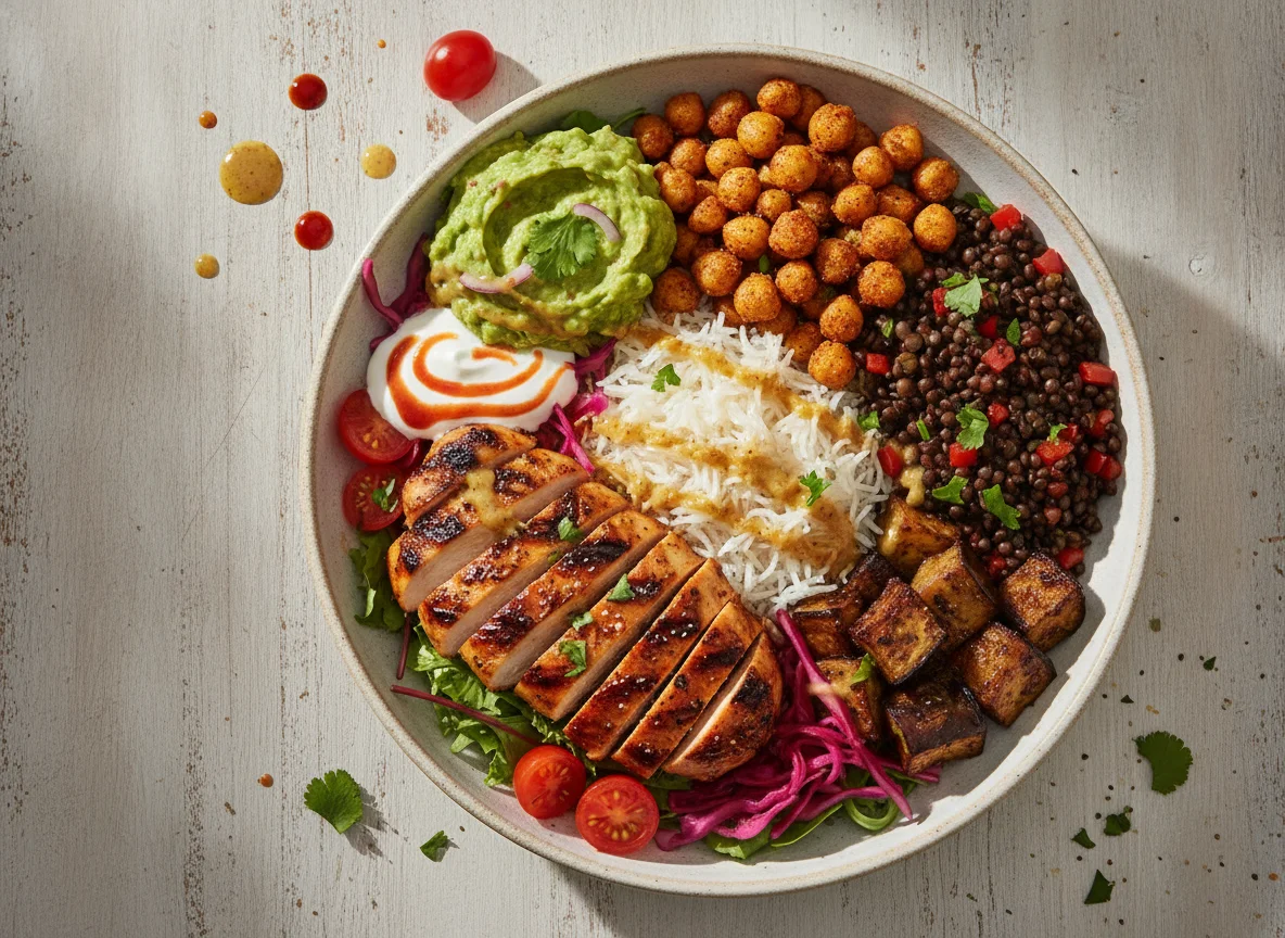 Sweet and Spicy Grilled Chicken Bowl photo