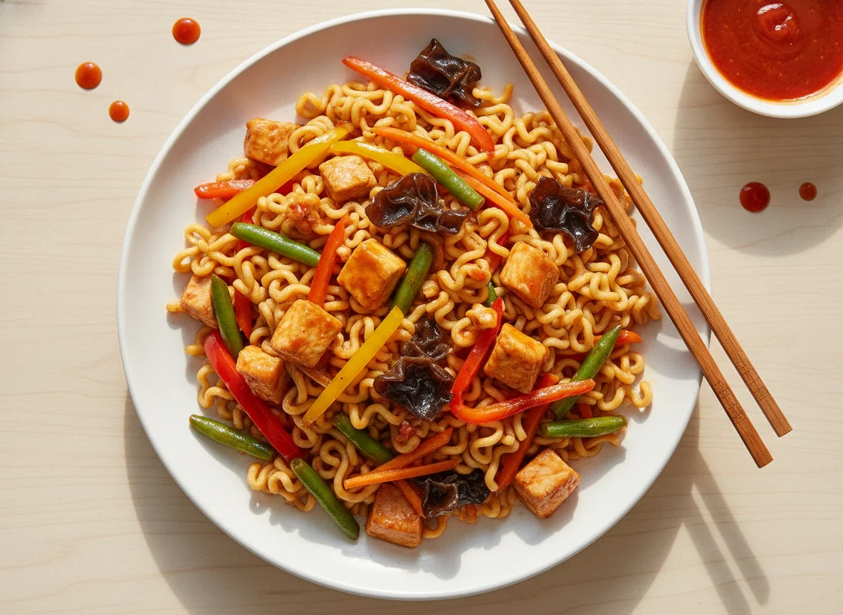 Sweet Chilli Chicken Noodles photo