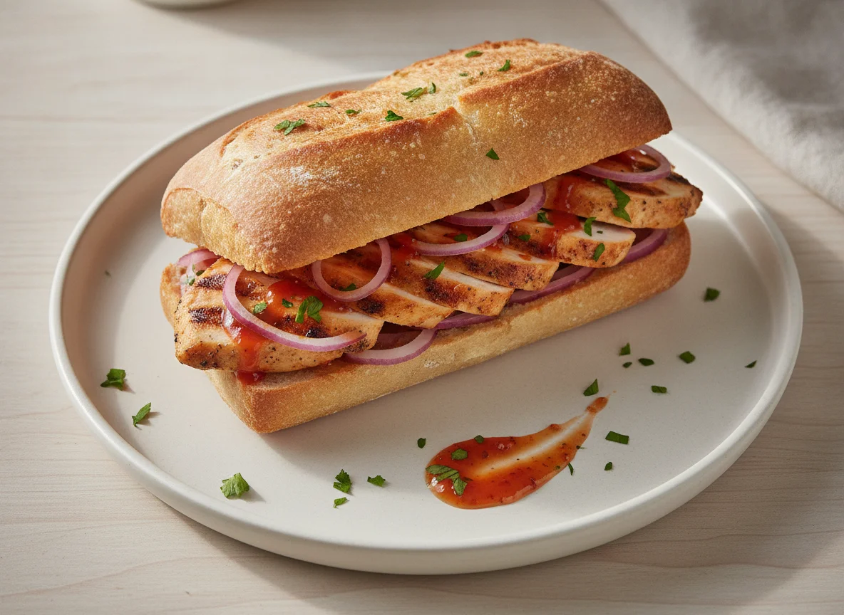 Sweet Chilli Chicken Sandwich photo