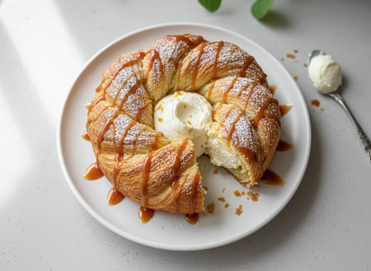 Sweet Pastry with Filling photo