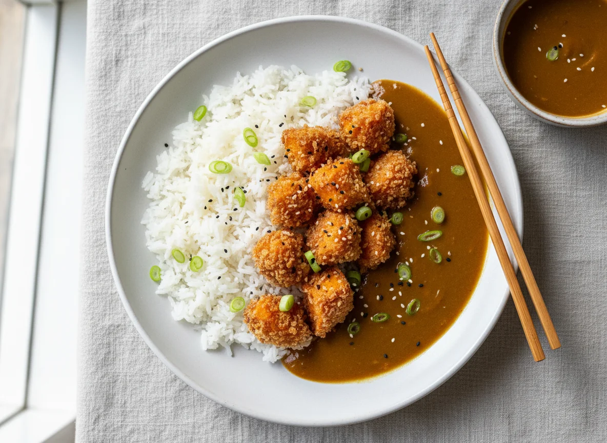 Sweet Potato Katsu Curry photo