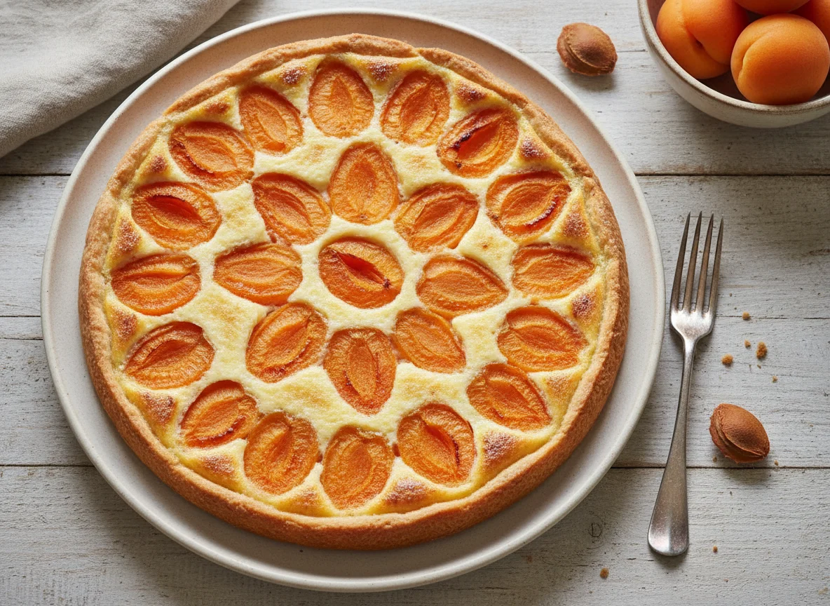 Swiss Apricot Tart (Aprikosenwähe) photo