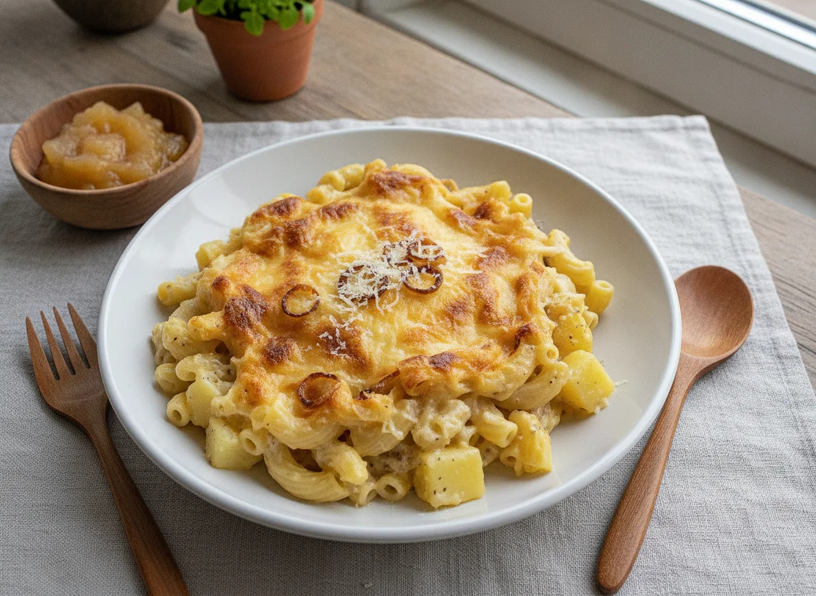 Swiss Macaroni and Cheese (Älplermagronen) photo