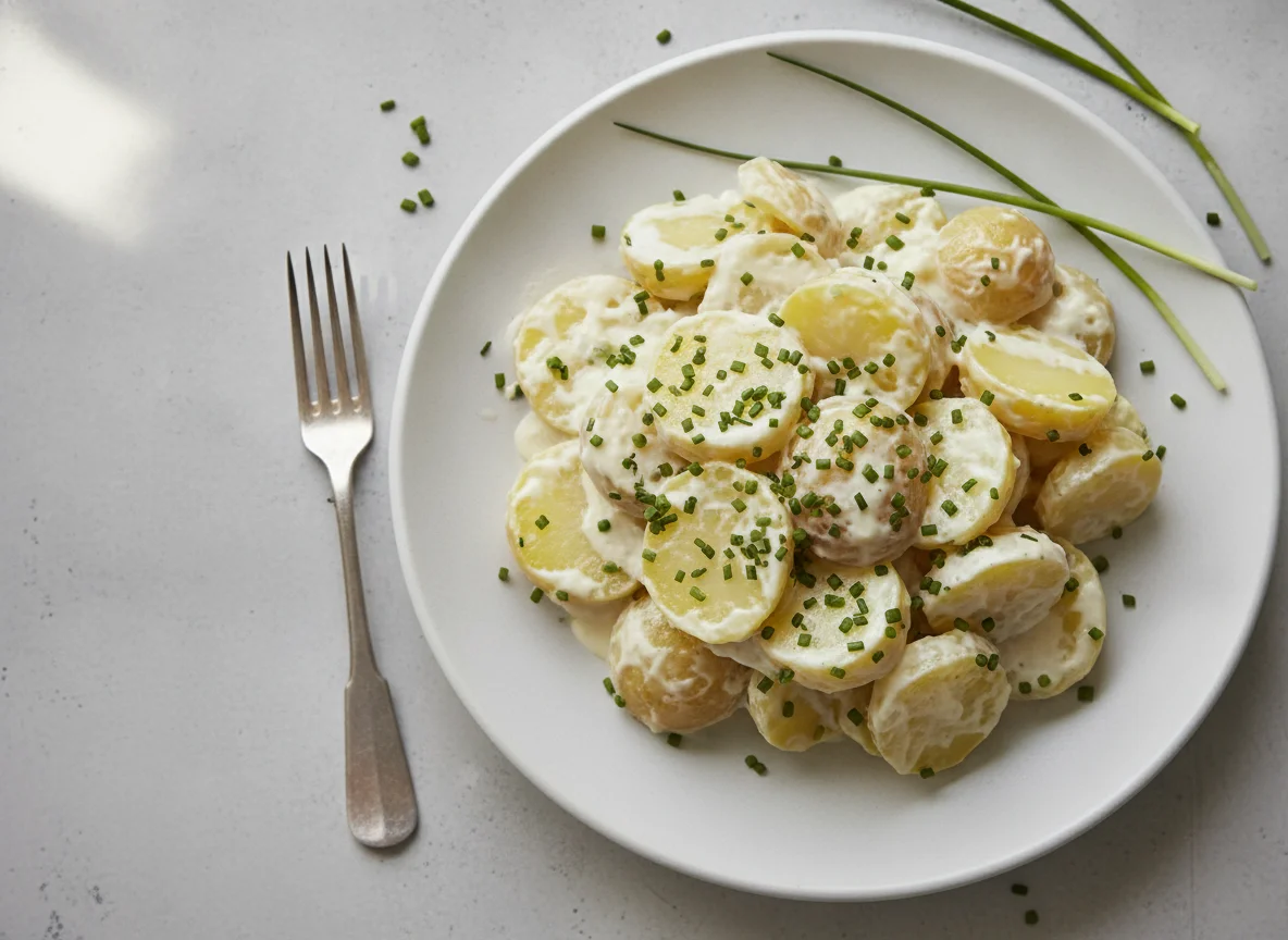 Swiss Potato Salad with Creamy Dressing photo