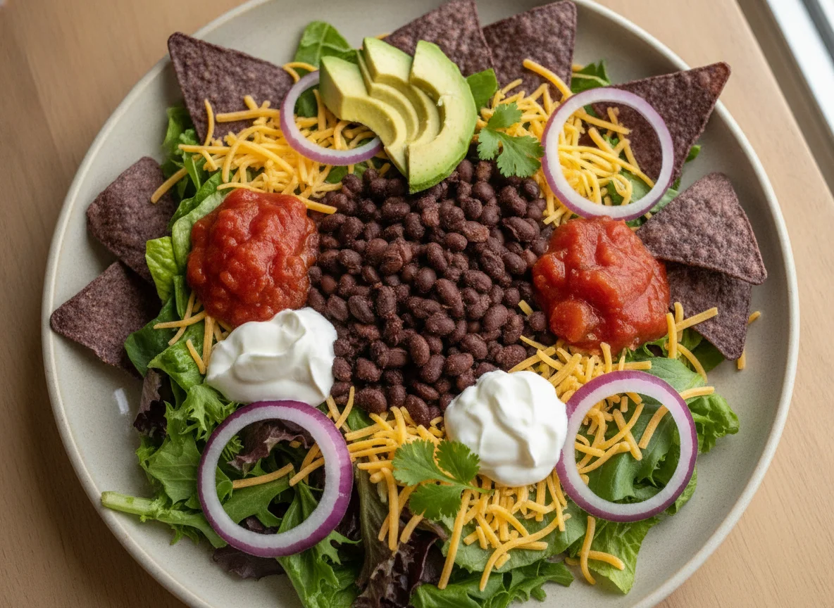 Taco Salad with Black Beans photo