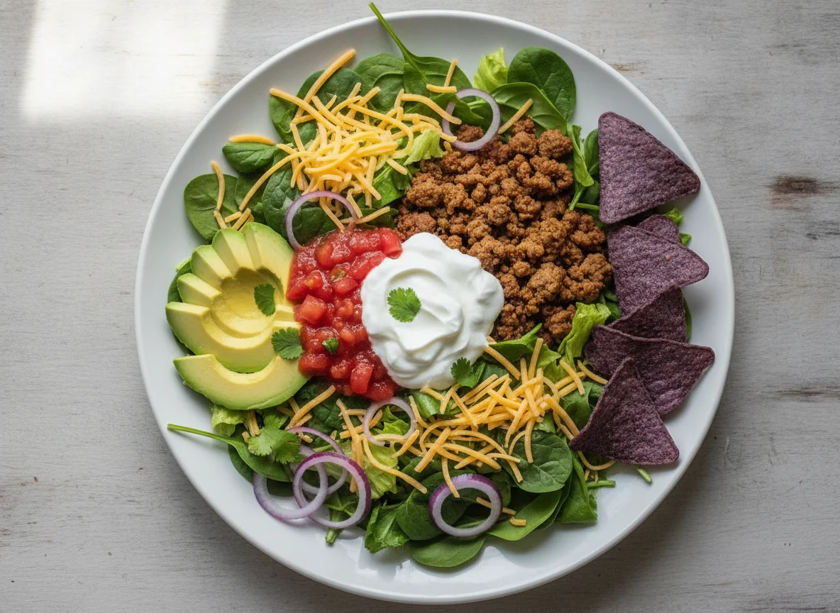 Taco Salad with Greek Yogurt photo