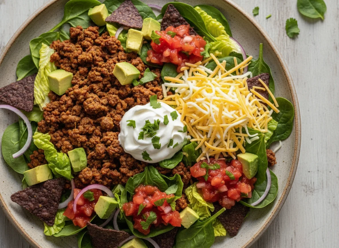 Taco Salad with Ground Beef photo