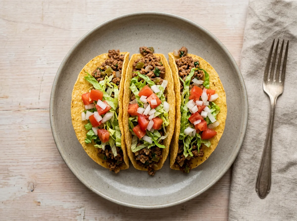 Tacos with Ground Beef photo