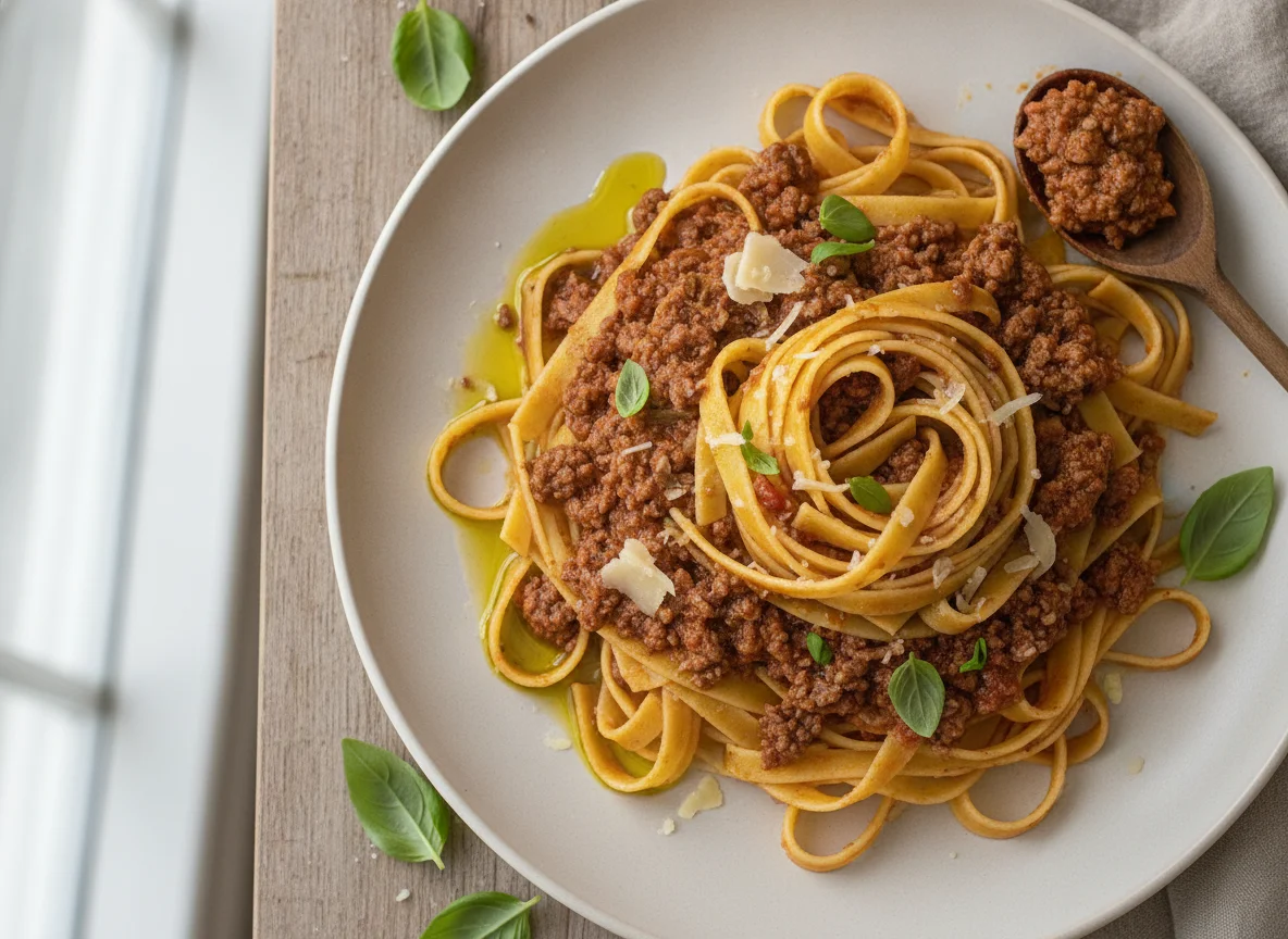 Tagliatelle Bolognese photo