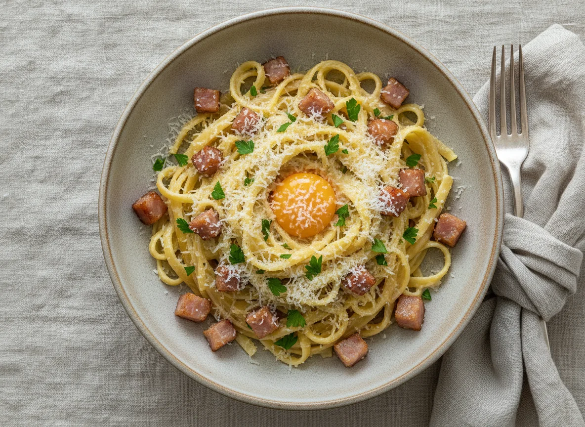 Tagliatelle Carbonara photo
