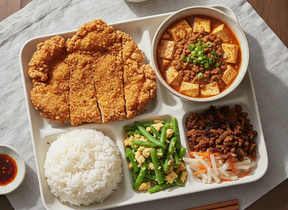 Taiwanese Fried Chicken Cutlet Bento photo
