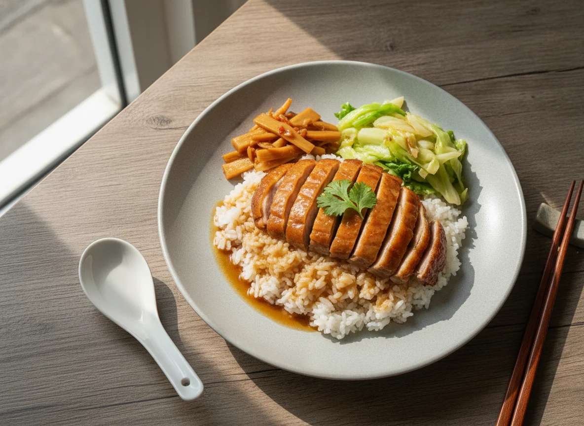 Taiwanese Goose Rice Bowl photo