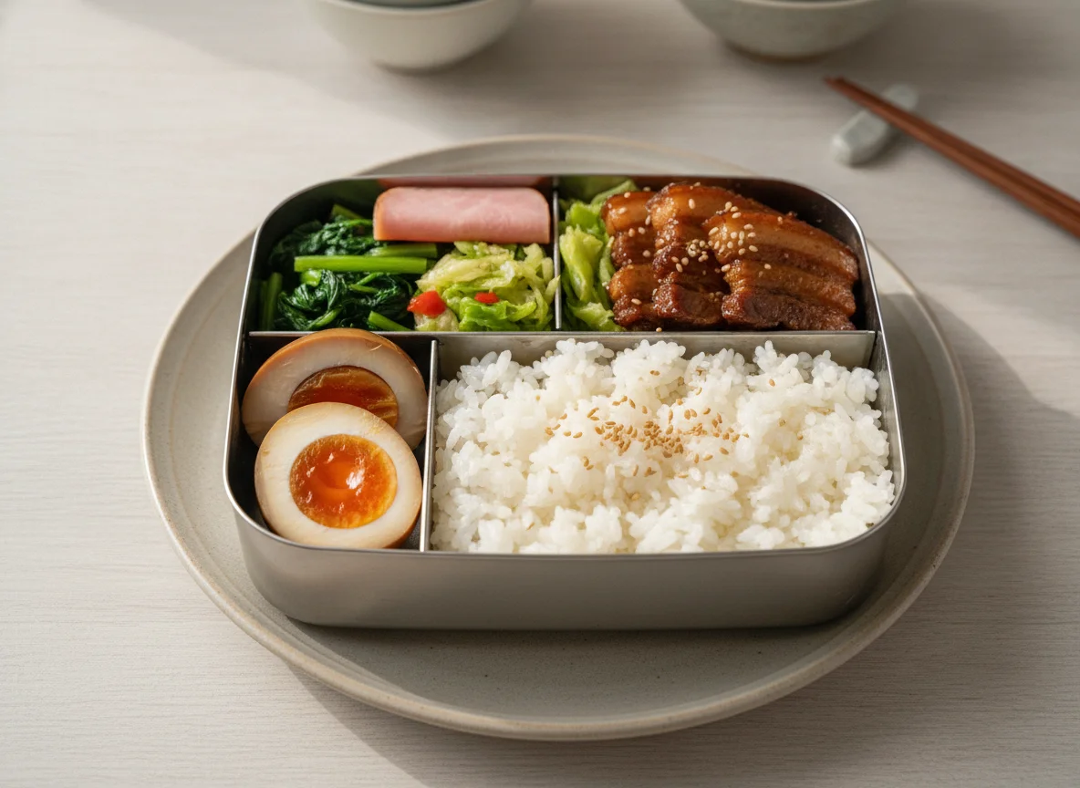 Taiwanese Railway Bento photo