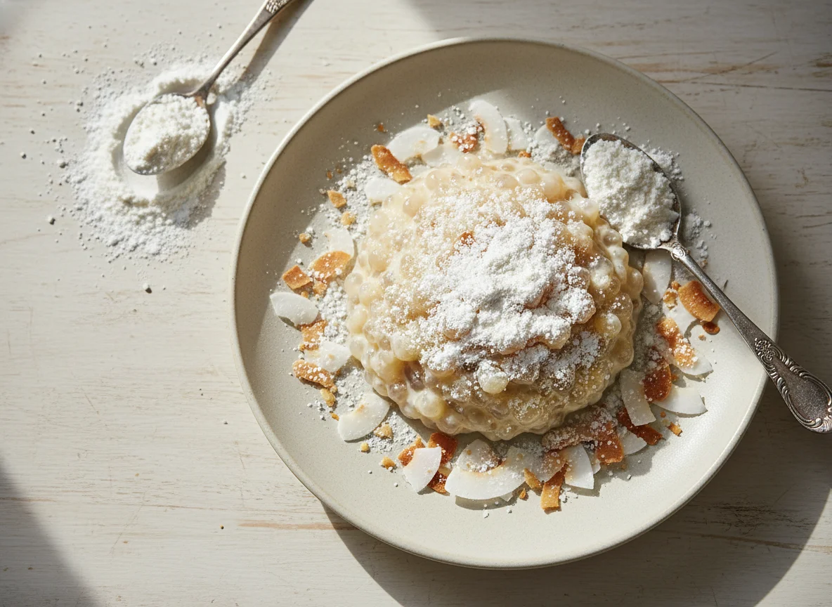 Tapioca and Coconut with Milk Powder photo