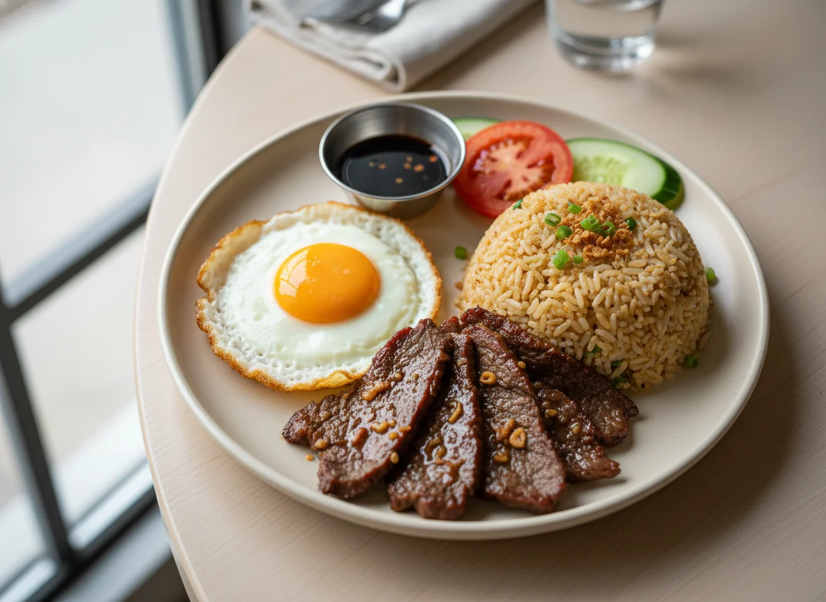 Tapsilog (Tapa, Sinangag, Itlog) photo