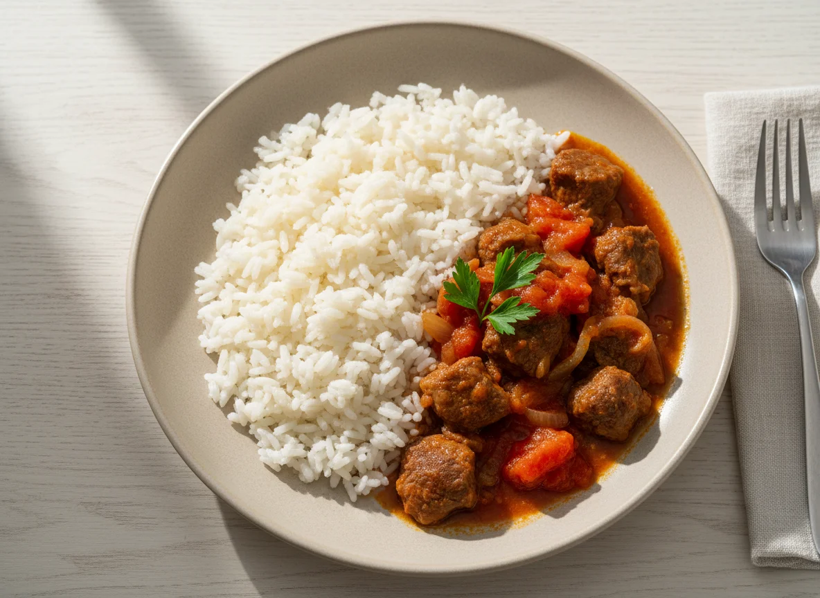 Tasqebap with Rice photo