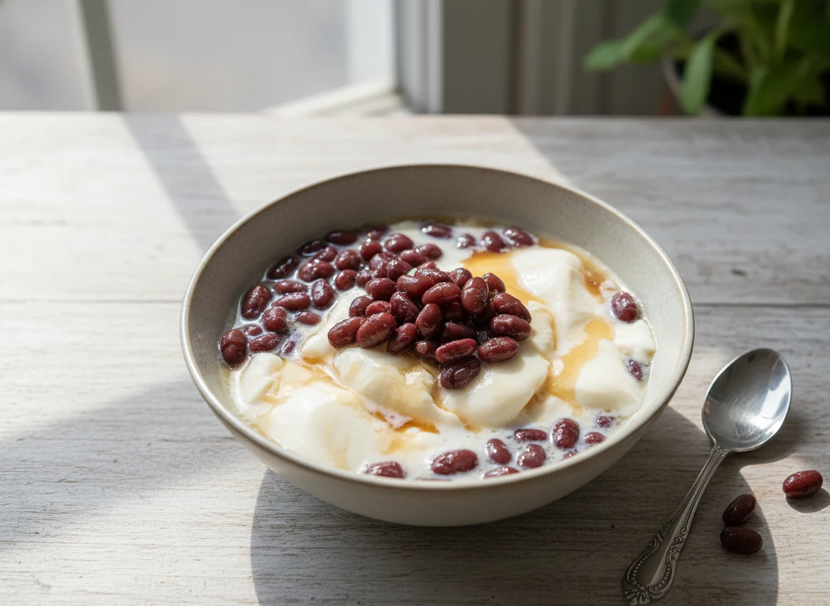Taufu Fa with Red Beans photo
