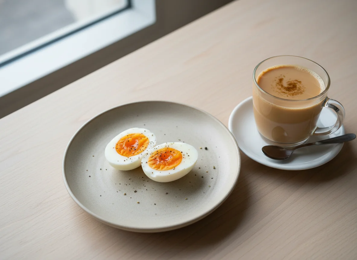 Tea and Boiled Eggs photo