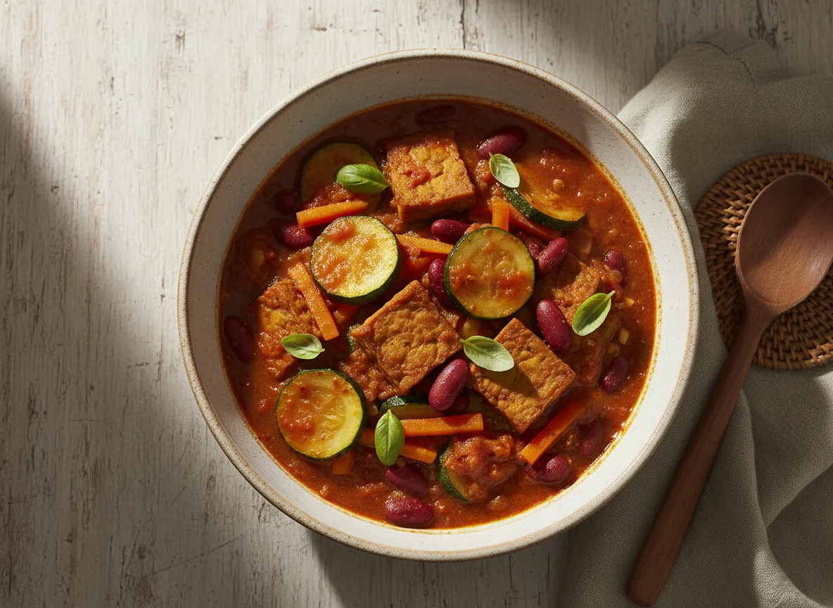 Tempeh and Vegetable Stew photo