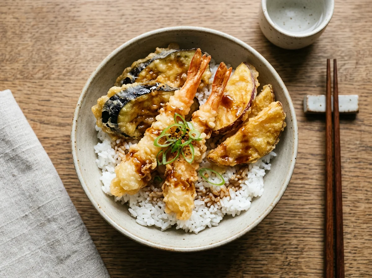 Tempura Donburi (Tendon) photo
