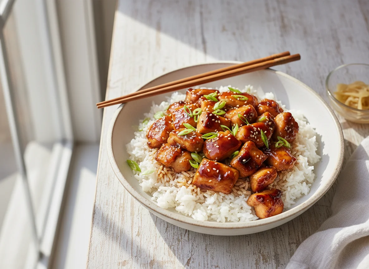 Teriyaki Chicken and Rice Bowl photo