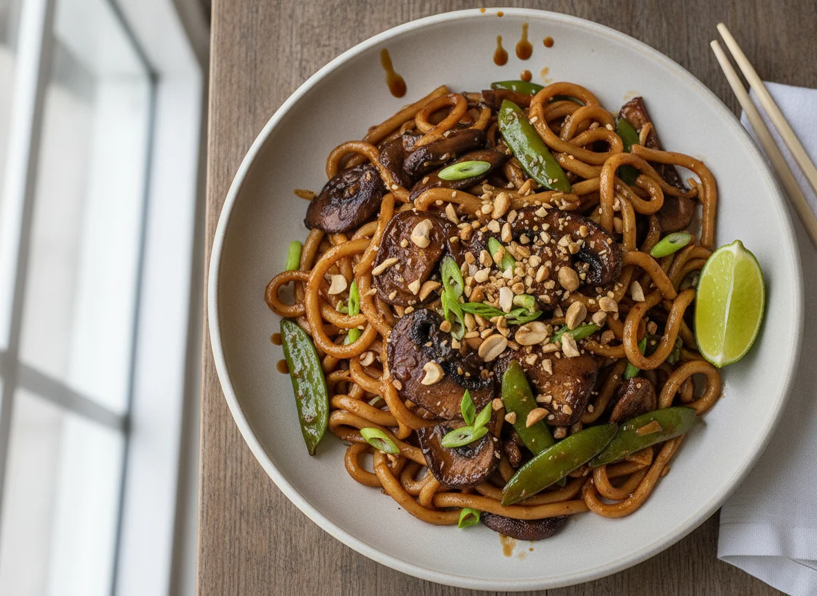 Teriyaki Portobello Mushroom Stir-Fry photo