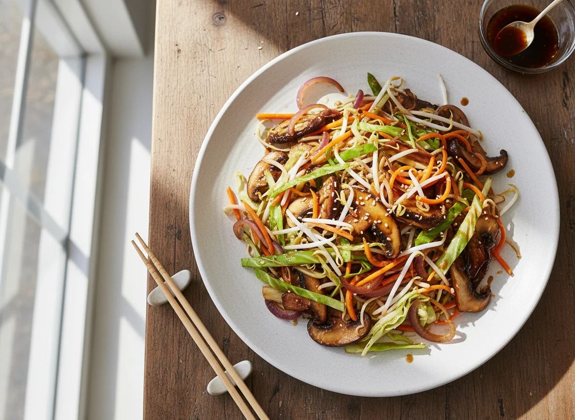 Tesco Mushroom Stir Fry Kit photo