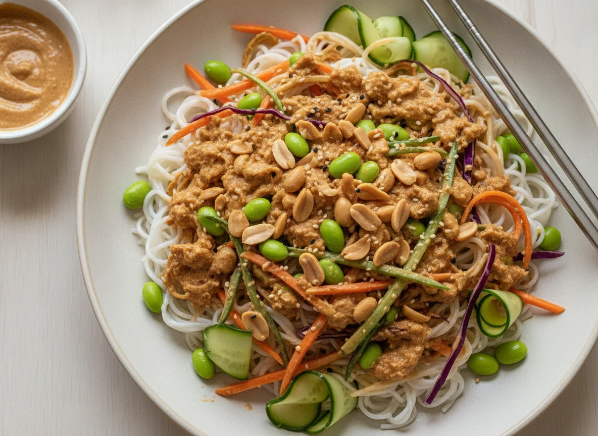 Thai Peanut Noodle Salad photo