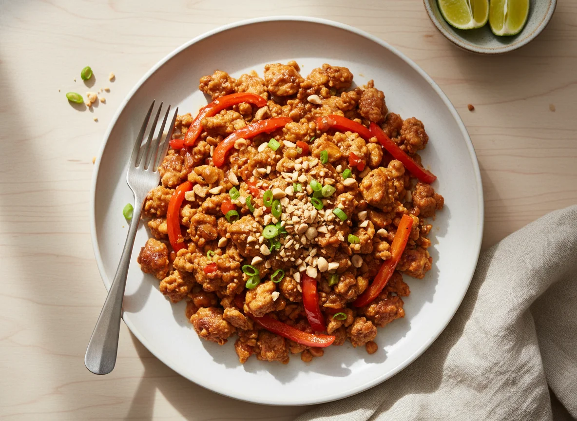 Thai Peanut Stir-fry Scramble photo