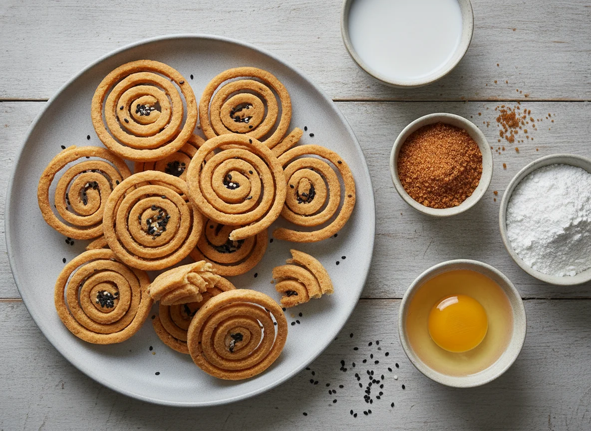 Thong Muan (Thai Crispy Coconut Roll) photo