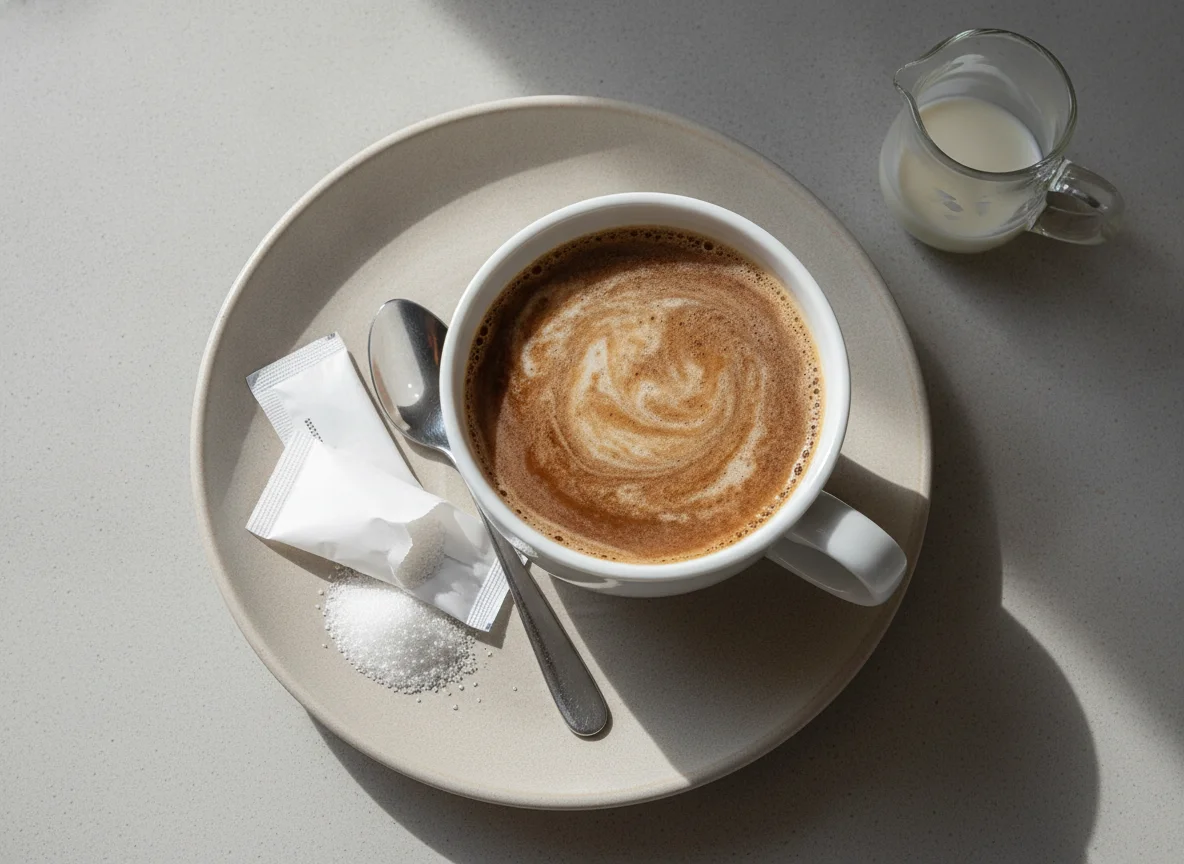 Tim Hortons Coffee with Cream and Sugar photo