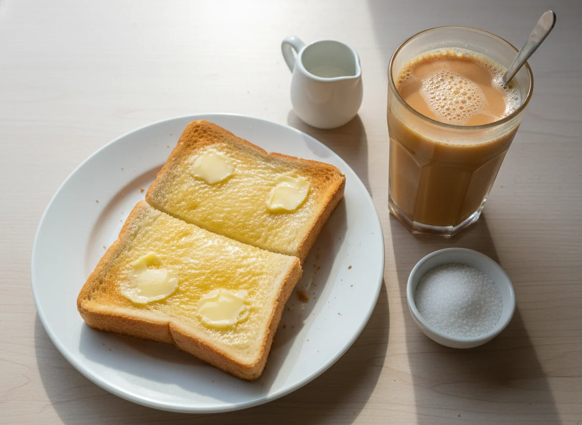 Toast and Milk Tea photo