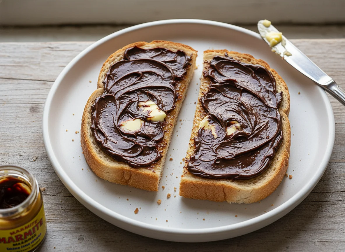 Toast with Marmite photo