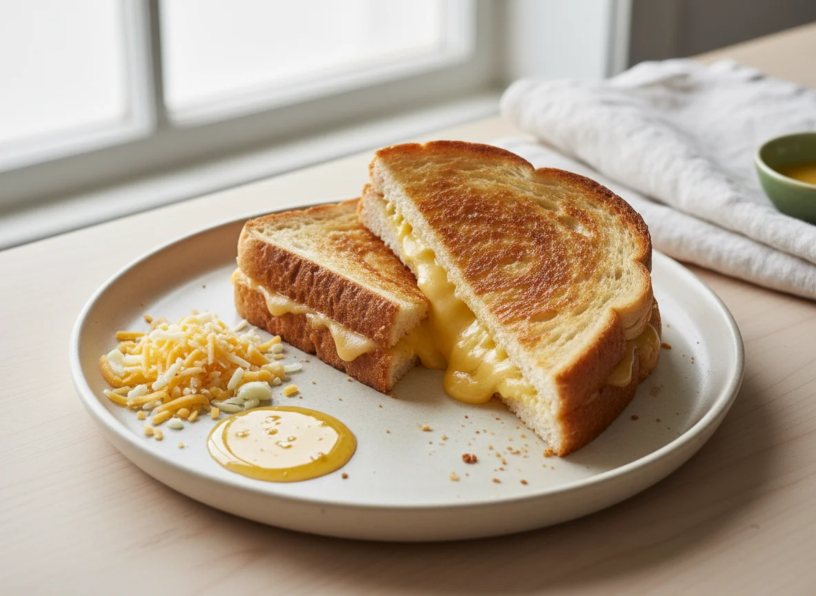 Toasted Sandwich with Cheese photo
