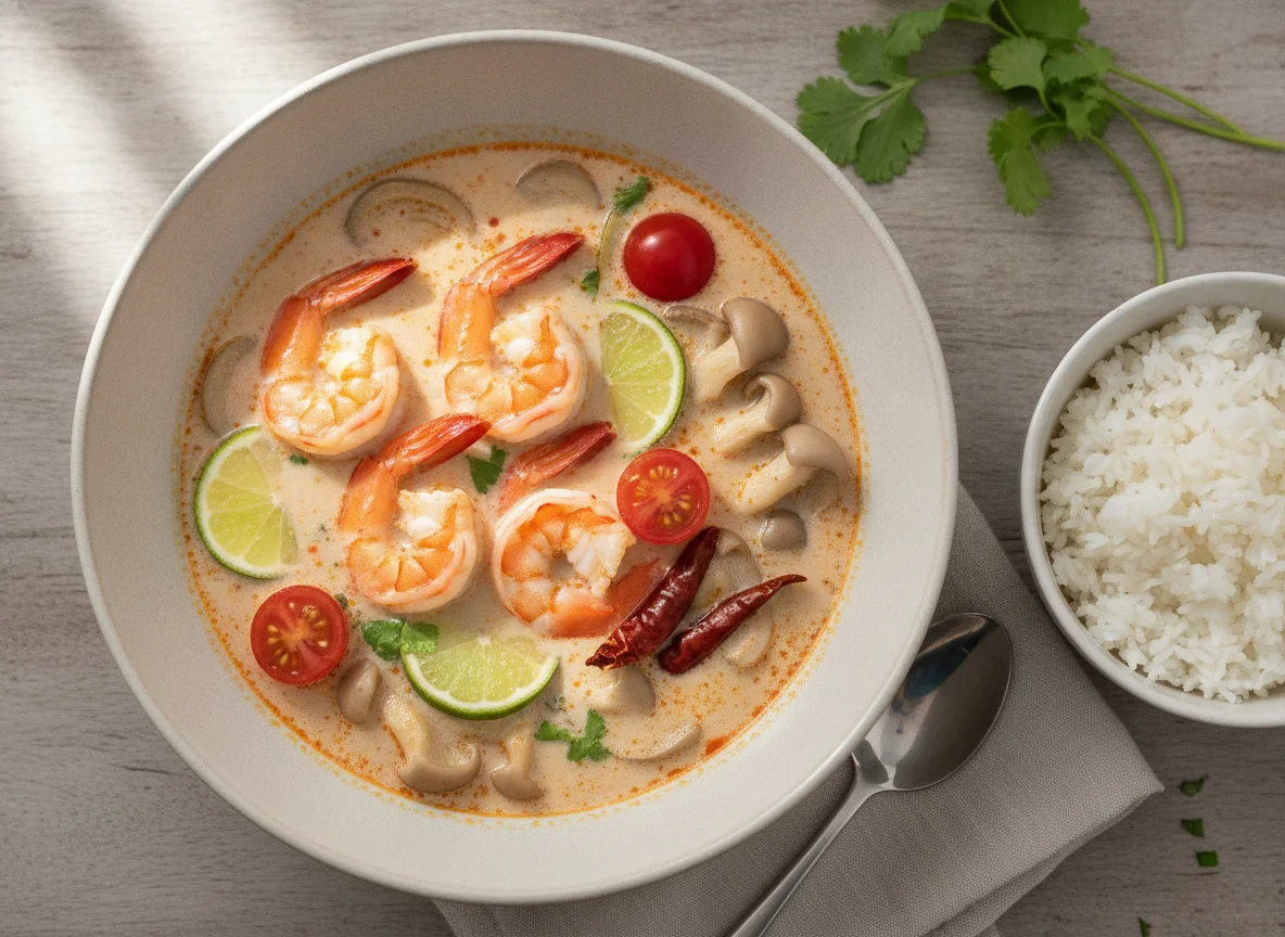 Tom Yum with Shrimp photo