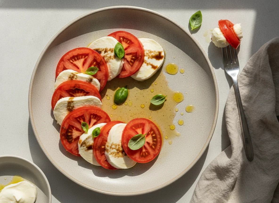 Tomato and Mozzarella Salad photo