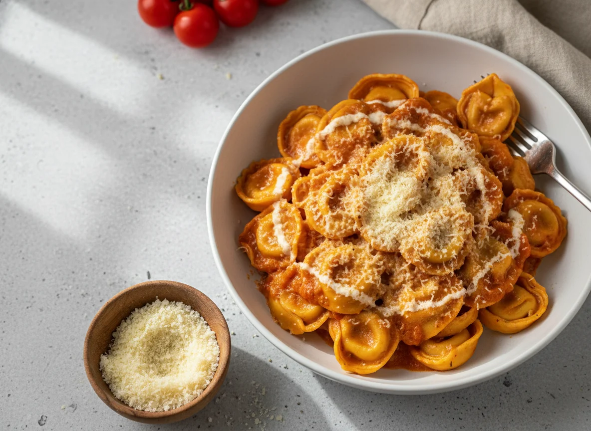 Tortellini with Creamy Tomato Sauce photo
