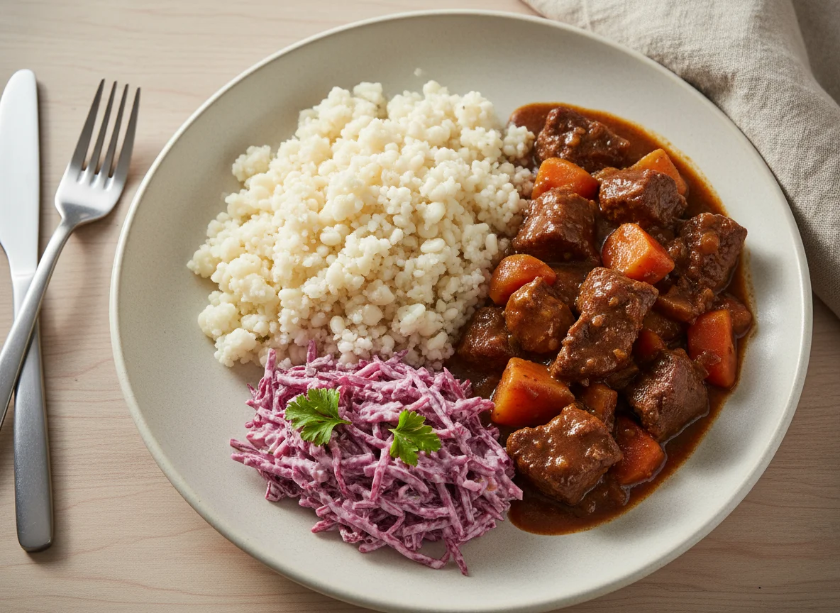 Traditional Botswana Meal photo