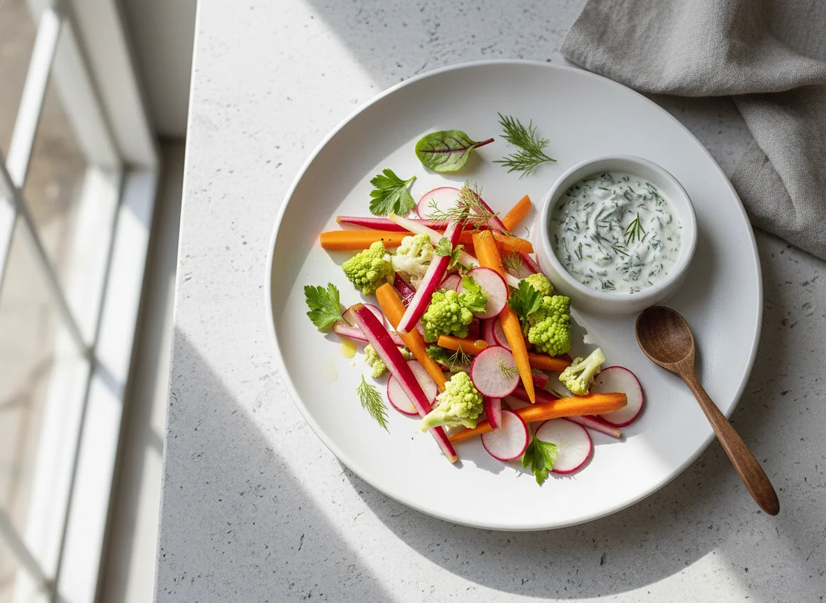Trio Aperitif Vegetables photo