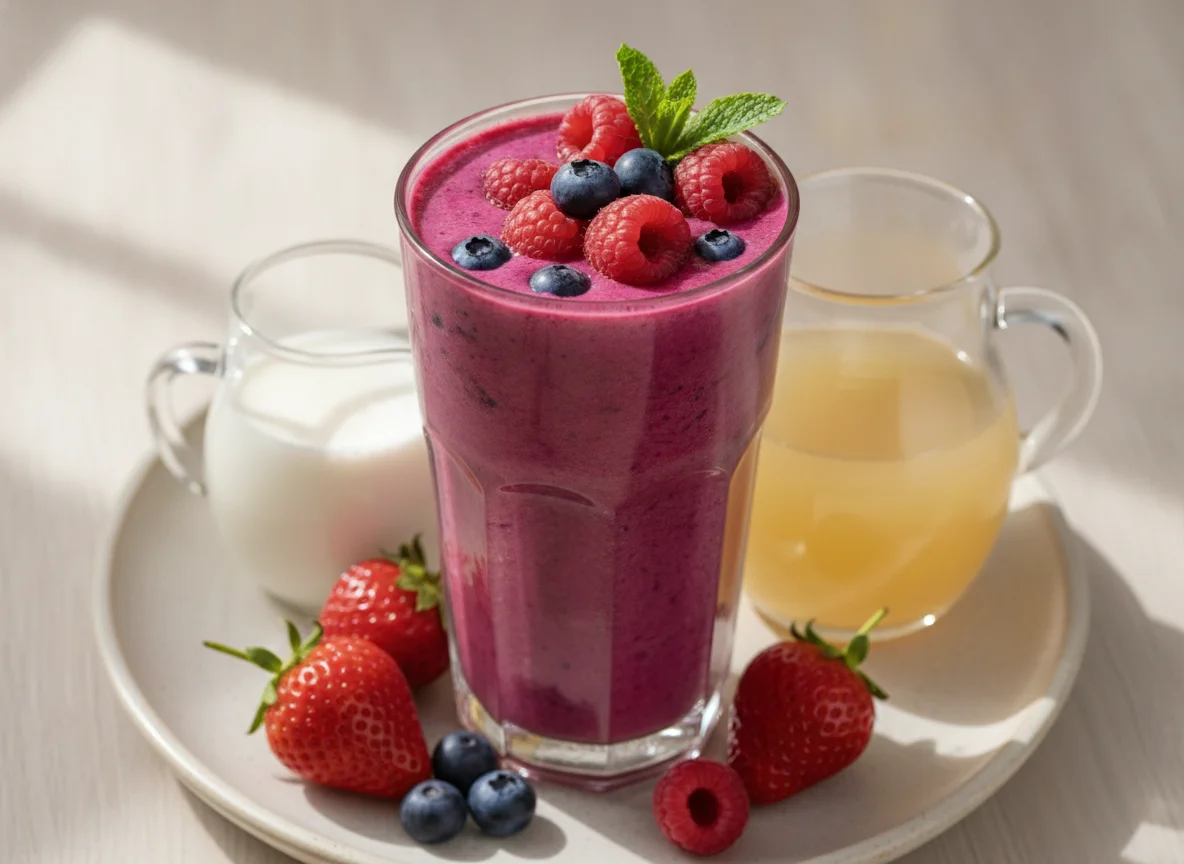 Triple Berry Smoothie photo