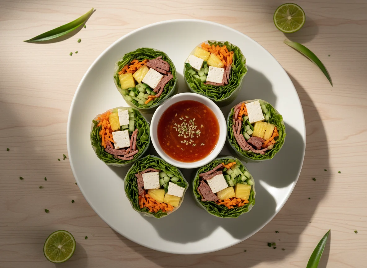 Tropical Roll Platter photo