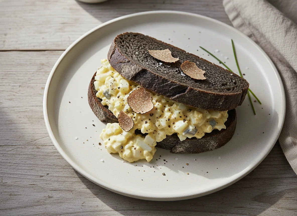 Truffle Egg Salad Sandwich photo