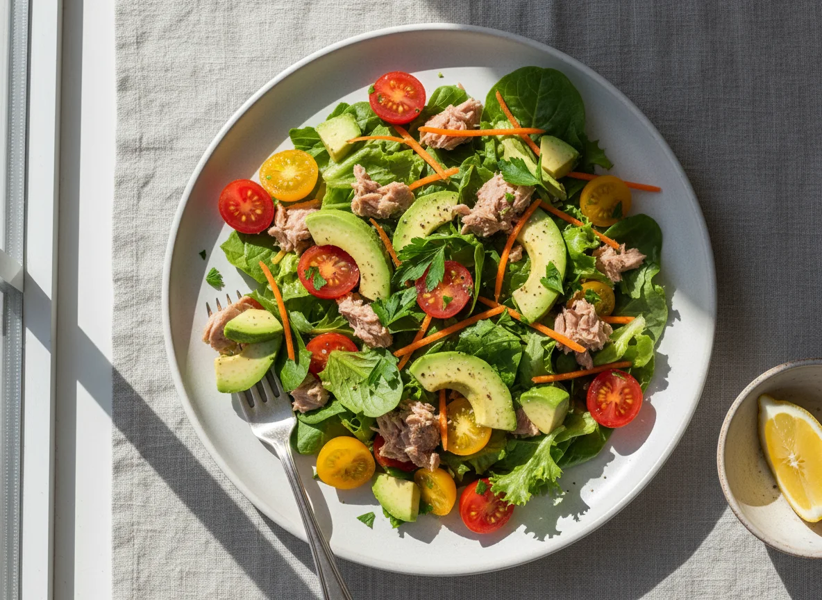 Tuna and Avocado Salad photo