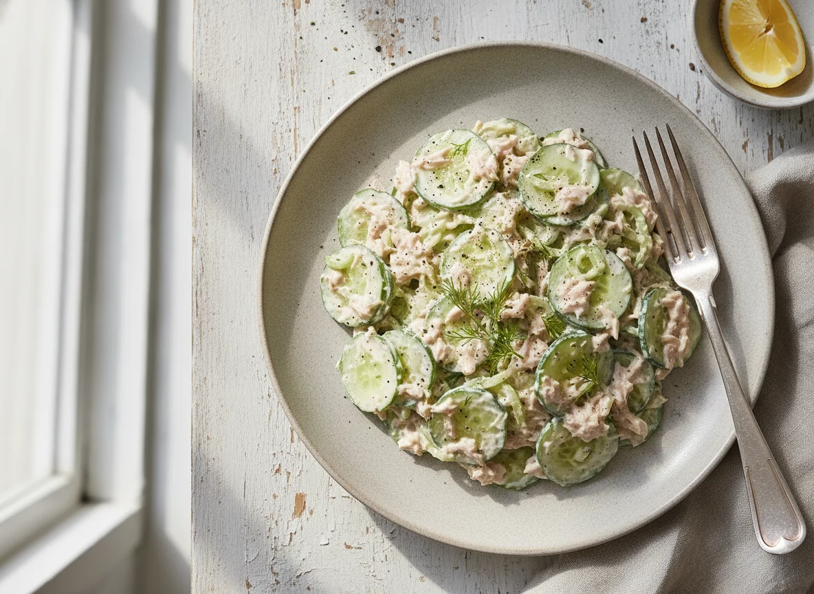 Tuna and Cucumber Salad photo