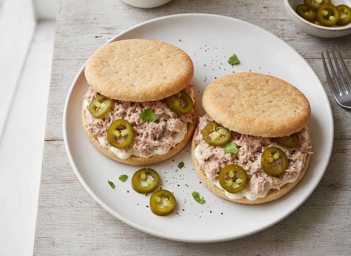 Tuna and Jalapeno Sandwich Thins photo