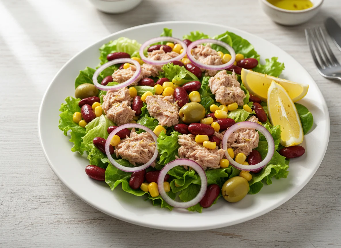 Tuna and Kidney Bean Salad photo