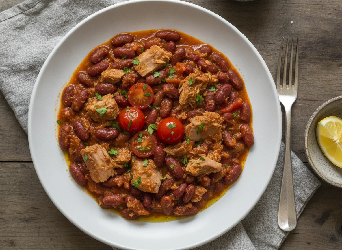 Tuna and Kidney Beans photo
